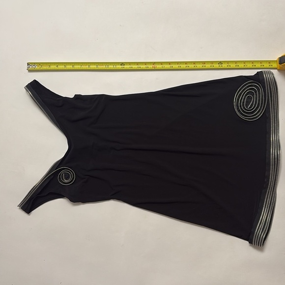 SOHUNG DESIGNS zipper detail off the shoulder swing dress - Picture 8 of 8